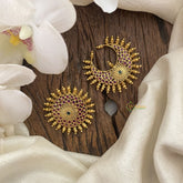 Vriksham Antique Gold Look Alike Kemp Stone Chandran & Suryan Billai-G17180